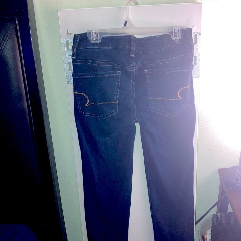 Skinny leggings blue jeans